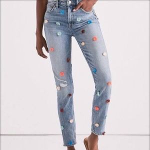 lucky brand pom pom jeans
